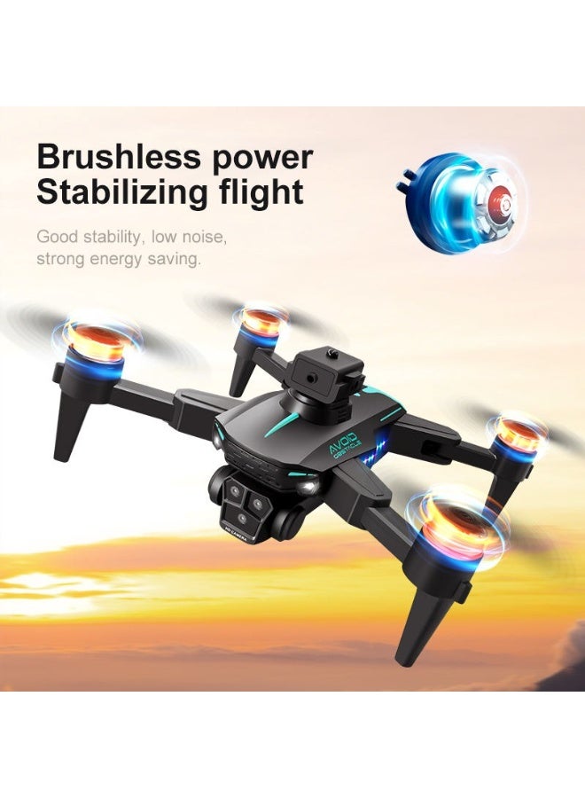 كاميرا بدقة 4KHD، جهاز تحكم عن بعد، شاشة عرض، محرك بدون فرش، طائرة بدون طيار رباعية المراوح بتردد 2.4 جيجا هرتز، نظام رؤية بصرية مباشرة (FPV)، نظام تجنب العوائق بالأشعة تحت الحمراء - Image 2